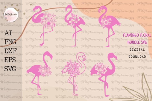 Bundle Floral Flamingo Scg