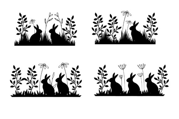 Easter Sunday with Floral Garden SVG