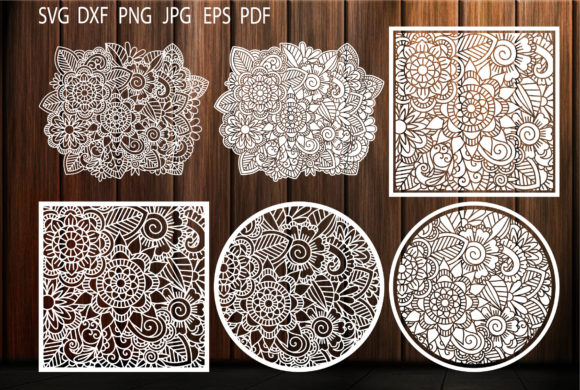 Floral Pattern SVG, Background