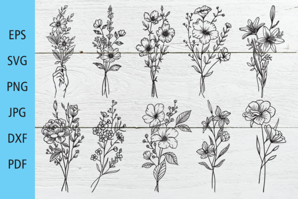 Flower Bouquet, Wildflower 1