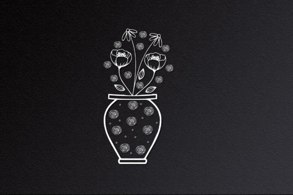 Laser Cut Floral Flower SVG