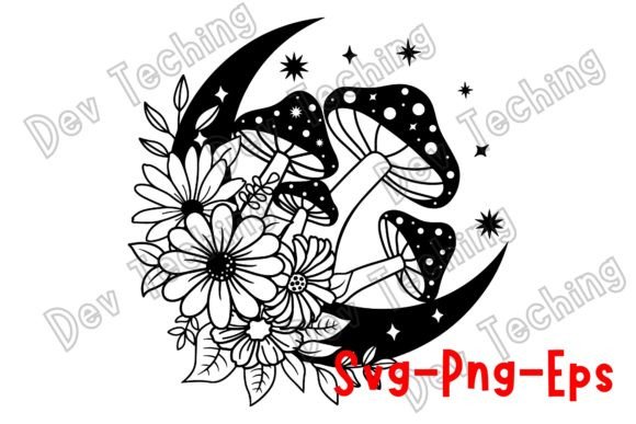 Mystical Moon SVG PNG Review for Real Embroidery Use