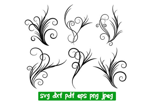 Plant Patterns Set SVG, Floral Patterns