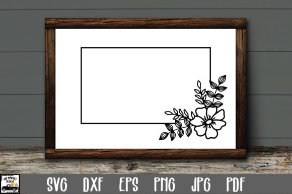 Rectangle Floral Frame
