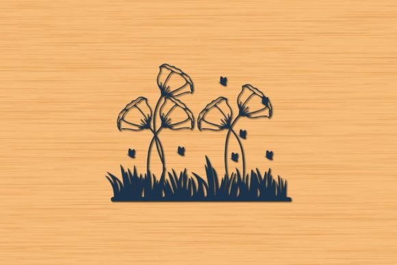 Summer Floral Branch SVG Cut File
